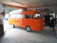 A very orange Westy submitted by Sam