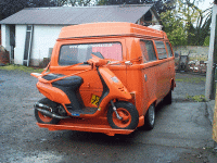 A very orange Westy submitted by Sam