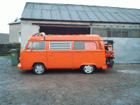  A very orange Westy submitted by Sam